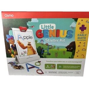 Osmo Little Genius Starter Kit iPad Fire Tablet Educational Game Ages 3-5 New